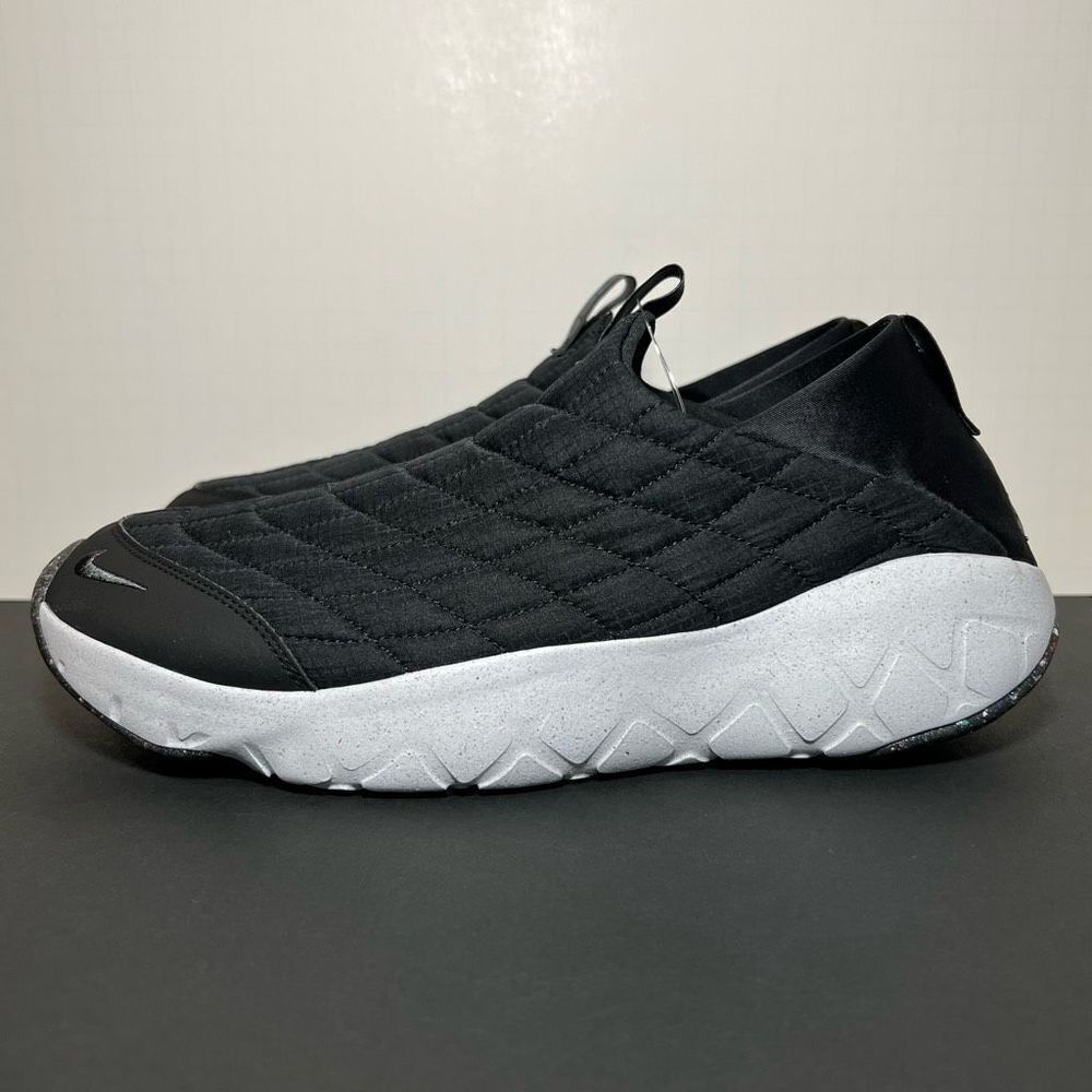 *NWOB* Mens NIKE ACG Moc 3.5 Black Quilted Slip On Shoes / Size 11 - Picture 3 of 8